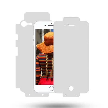 2 x Защитная Пленка для экрана с Полным покрытием Спереди и сзади для iPhone X XR XS Max 11 Pro Max SE Nano Hydrogel TPU Гелевая Защитная Пленка Не Стекло 2
