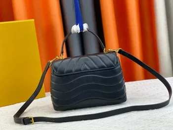 Женская новая модная дизайнерская сумка, высококачественная сумка на цепочке, большая вместительная откидная сумка через плечо, многофункциональная сумка-мессенджер 1