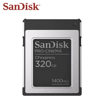 Поддержка карт памяти SanDisk CFexpress 8k ultra HD Shoot Max 1700 Мб/с Карты CF Type B 320 ГБ 640 ГБ Профессиональная Камера CFe Card 1