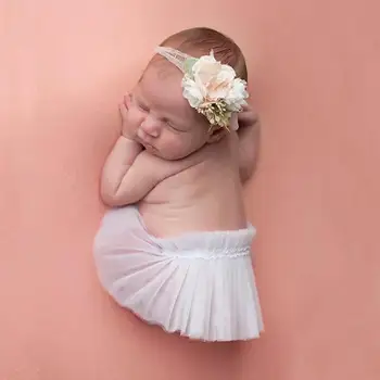 1 Комплект юбки для новорожденных, привлекательный наряд, подарок на День рождения, реквизит для фотосессии для маленьких девочек, юбки-пачки для новорожденных, юбка-пачка для съемок