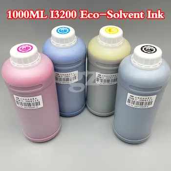 1000 Мл Экосольвентных Чернил Без запаха и экологически чистых Для Печатающей головки Epson/Roland/Mimaki/Mutoh 4720 I3200 Eco Solvent Ink 1