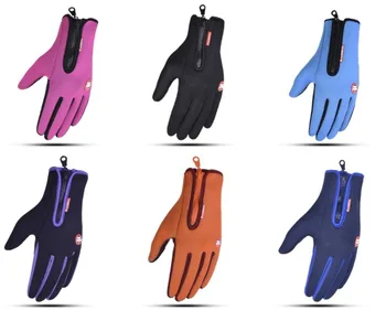 120 пар/лот зимних теплых перчаток для сенсорного экрана. лыжные перчатки 1
