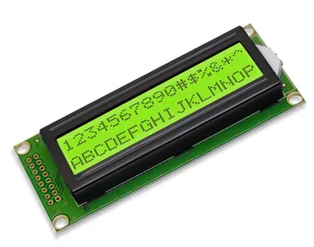 2,62-дюймовый HD 16PIN Параллельный COB LCD 1602DF Символьный Экран SPLC780C Контроллер Желтый Зеленый/Синий/Серый Белый Фон 3,3 В 5 В 2