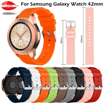 20 мм ремешок для samsung galaxy watch 3 41 мм active 2 44 мм браслет samsung active2 40 мм galaxy watch 42 мм 1