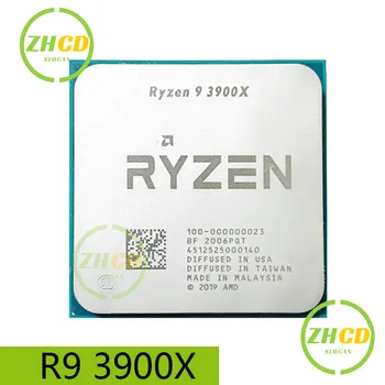 AMD Для Ryzen 9 3900X R9 3900X 3,8 ГГц Двенадцатиядерный 24-потоковый процессор процессор 7 НМ L3 = 64 М 100-000000023 слот AM4