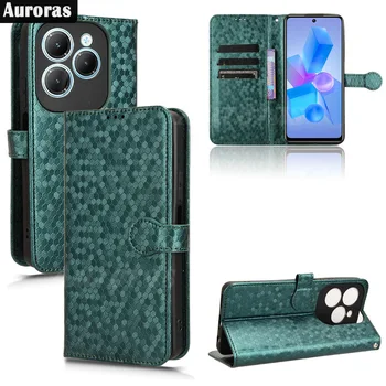 Auroras для Infinix Hot 40 Pro, откидной чехол-бумажник, роскошная подставка для карт, магнитный кожаный чехол для телефона для Infinix Hot 40 Shell