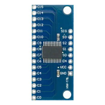 CD74HC4067 16-канальный аналого-цифровой модуль коммутационной платы мультиплексора 1
