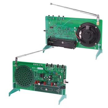 FM-радио DIY Kit RDA5807 FM-радиоприемник с частотной модуляцией 87 МГц-108 МГц TDA2822 Усилитель мощности 2