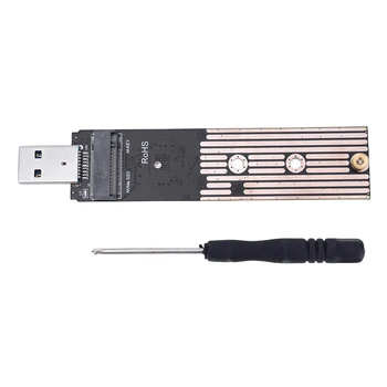 M.2 NVME USB 3.1 Адаптер 10 Гбит/с USB 3.1 Gen 2 К M2 NVME SSD Адаптер Riser Card Конвертер Жесткого Диска Для Samsung Серии 970 960 2