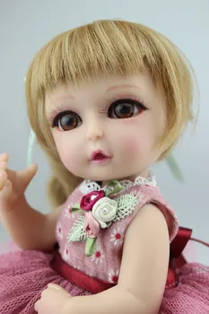 NPK Милая кукла-фея ручной работы мини потрясающая кукла с суставами подарок на день Святого Валентина 2