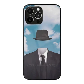Rene Magritte Not Faces Стеклянный Чехол Для Телефона Iphone 14 11 12 13 Pro Xr X 7 8 Xs Max 6S 5S Plus Cover Rene Magritte Exhibition