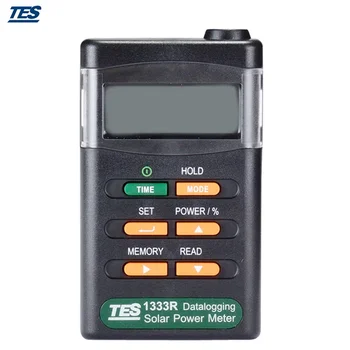 TES-1333R Регистрация данных Измеритель солнечной Мощности, Измеритель солнечной радиации, Интерфейс RS 232 Tes1333r 1