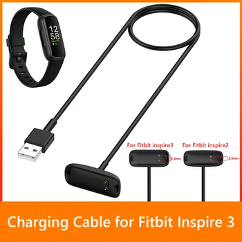 USB-Кабель Для Зарядки Сменный Кабель Питания для Смарт-Часов Fitbit Ace 3/Fitbit Inspire 2, Браслет, Адаптер Для Зарядки, Аксессуары 2