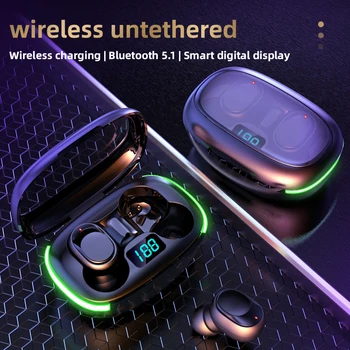 Y70 TWS True Wireless Headphone Bluetooth-наушники-вкладыши, гарнитура громкой связи, спортивные наушники с зарядным устройством для смартфона 2