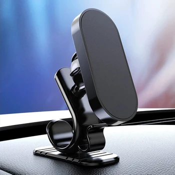 Автомобильный держатель телефона Универсальная Магнитная подставка для смартфона, вращающаяся на 360 градусов для iPhone Samsung Galaxy Автоаксессуары