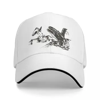 бейсбольная кепка с мозазавром и ихтиозавром, кепка дальнобойщика, забавная кепка, детская кепка, бейсболки, мужская теннисная женская кепка 1