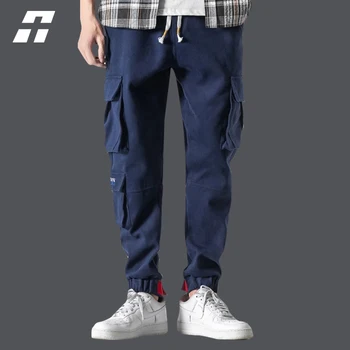Военные тактические брюки Мужские комбинезоны с несколькими карманами, выстиранные, мужские свободные хлопчатобумажные брюки Мужские брюки-карго для мужчин, брюки Плюс размер 8XL