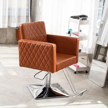 Лучшая цена Барный стул из массива светлой роскоши Северной Европы, Вращающийся американский высокий стул, Модный барный стул, современный высокий стул с простой спинкой ~ Мебель > Qrcart.ru 11