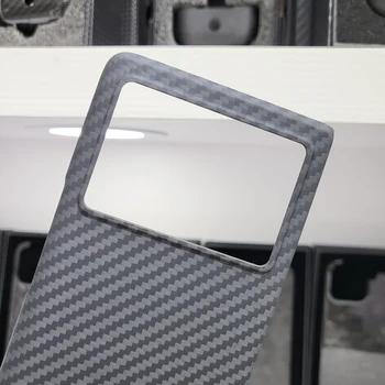 Горячо! Подлинный Телефон из Арамидного волокна Carbon Fiber Для VIVO XFold Ultra-thin Anti-fall Business XFold 5G Shell Case Cover 2