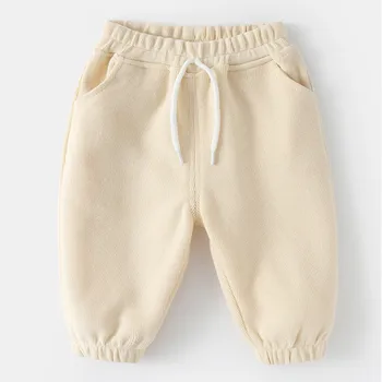 Для малышей, для маленьких мальчиков, для девочек, однотонные штаны, брюки, наряды, одежда для мальчиков, одежда для мальчиков от 2 лет 1