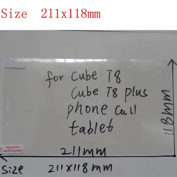 защитная пленка 211x118 мм для 8-дюймового планшета Cube T8/T8S/T8 plus 1