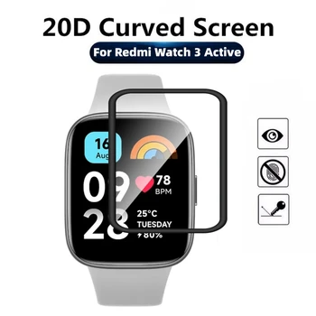 Защитная пленка для экрана Redmi Watch 3 Active Мягкая изогнутая защитная пленка с полным покрытием для Redmi Watch3 Lite Active Не стеклянная 1