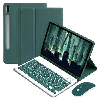 Лучшая цена Чехол для Samsung Tab A8 2021 10,5 дюймовый Чехол для планшета Складной Чехол-подставка из Искусственной Кожи для Galaxy Tab A8 10,5 2021 X200 X205 Чехол ~ Компьютер и офис > Qrcart.ru 11