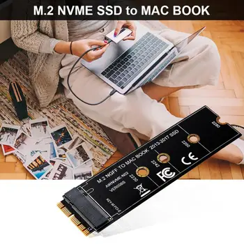 Комплект для обновления большой емкости Macbook 2013-2017 Стабильный порт Ssd Express Универсальная высококачественная карта адаптера Карта адаптера жесткого диска 2