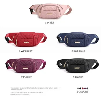 Модная сумка через плечо, сумка для спорта и отдыха, женская нейлоновая сумка для мобильного телефона 2