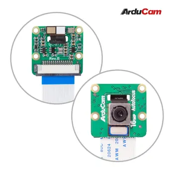 Модуль камеры с автофокусировкой Arducam IMX519 PDAF и CDAF для Raspberry Pi, Jetson Nano, Xavier NX и NVIDIA Orin NX/AGX Orin 2