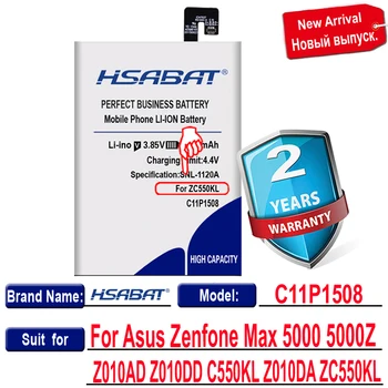 Новое поступление [HSABAT] 6650 мАч C11P1508 Сменный Аккумулятор для Asus Zenfone Max 5000 5000Z ZC550KL Z010AD Z010DD C550KL Z010DA 2