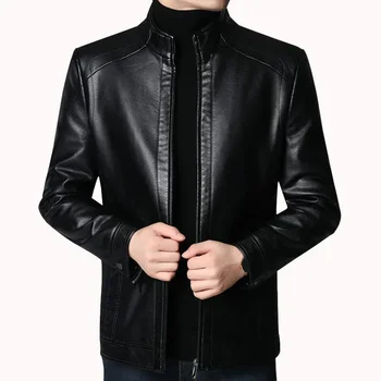 Лучшая цена нейтральное пальто для молодых мужчин 2023 года, модное уличное пальто ~ Влажный воск > Qrcart.ru 11