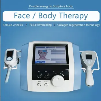 Новый аппарат для омоложения кожи лица Exili Monopolar RF Ultra 2 В 1 360 для коррекции контуров тела, уменьшения целлюлита и подтяжки кожи 5.0 1