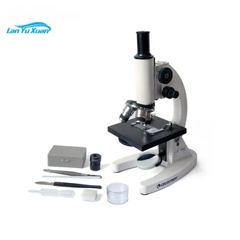 Оптический микроскоп Startron для учащихся начальной и средней школы с разрешением 100000 HD позволяет увидеть количество бактерий. 1