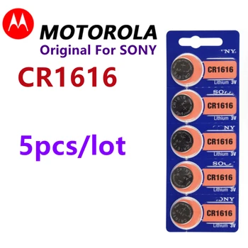 Оригинал для SONY CR1616 Coin Cells Batteries CR 1616 DL1616 BR1616 5021LC LM1616 Литиевая Батарея Для Дистанционного Управления Часами 1