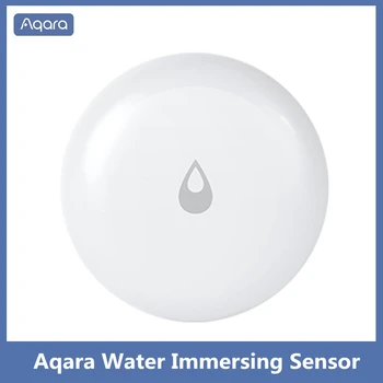 Оригинальный Датчик погружения в воду Aqara Приложение для обнаружения утечки воды mi home для домашней удаленной сигнализации Датчик замачивания 1