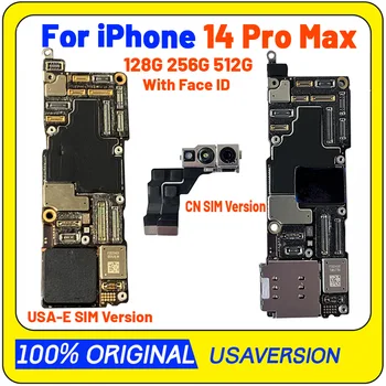 Поддержка Обновления С Системной материнской платой iOS Для iPhone 14 Pro Max 128/256/512G Чистая Версия iCloud US E-SIM 1