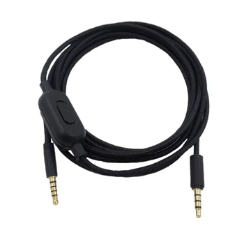 Портативный кабель для наушников длиной 2 м, аудиокабель для наушников Logitech GPRO x G233 G433, аксессуары для гарнитуры
