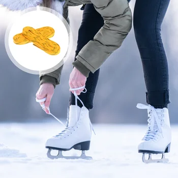 Профессиональные шнурки для хоккейных коньков, вощеные шнурки для обуви, предотвращающие замерзание, предотвращающие переломы, шнурки для спортивной обуви для лыжного спорта, хоккея 1