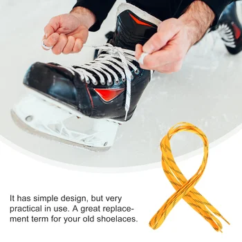 Профессиональные шнурки для хоккейных коньков, вощеные шнурки для обуви, предотвращающие замерзание, предотвращающие переломы, шнурки для спортивной обуви для лыжного спорта, хоккея 2
