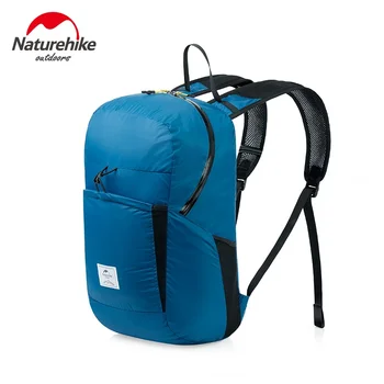 Складной рюкзак Naturehike 22 л, ультралегкая водонепроницаемая походная сумка, Мужская Женская кожаная упаковка, дорожные сумки для альпинизма на открытом воздухе 1