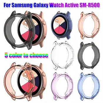 Спортивный классический прозрачный защитный чехол для часов из ТПУ 40 мм для Samsung Galaxy Watch Active SM-R500 1