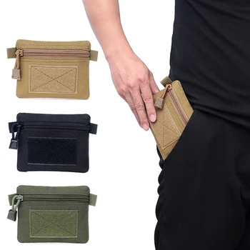Тактический карман для бумажника 1000D Сумка для военных аксессуаров Портативный Мини-мешочек для денег, монет, ключей, Поясная сумка для охоты, кемпинга 2