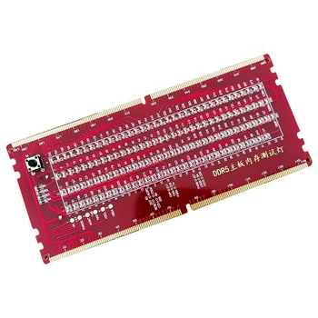 Тестер слотов памяти DDR5 Широкая Совместимость Тестер Памяти DDR5 Для ремонта компьютера С памятью Простота установки И использования 1