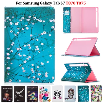 Лучшая цена Для Samsung Galaxy Tab S6/S7 s-pen, милый модный мультяшный защитный чехол для ручки, силиконовый чехол для планшета Tab S6 Lite ~ Компьютер и офис > Qrcart.ru 11