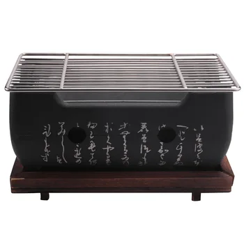 Японско-корейская печь-гриль для барбекю из алюминиевого сплава, угольный гриль, портативные принадлежности для вечеринок, бытовые инструменты для барбекю. 1