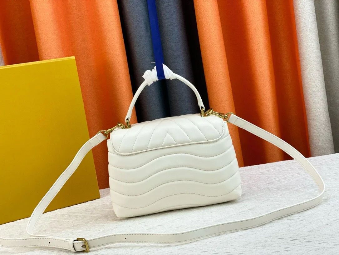 Женская новая модная дизайнерская сумка, высококачественная сумка на цепочке, большая вместительная откидная сумка через плечо, многофункциональная сумка-мессенджер Изображение 1