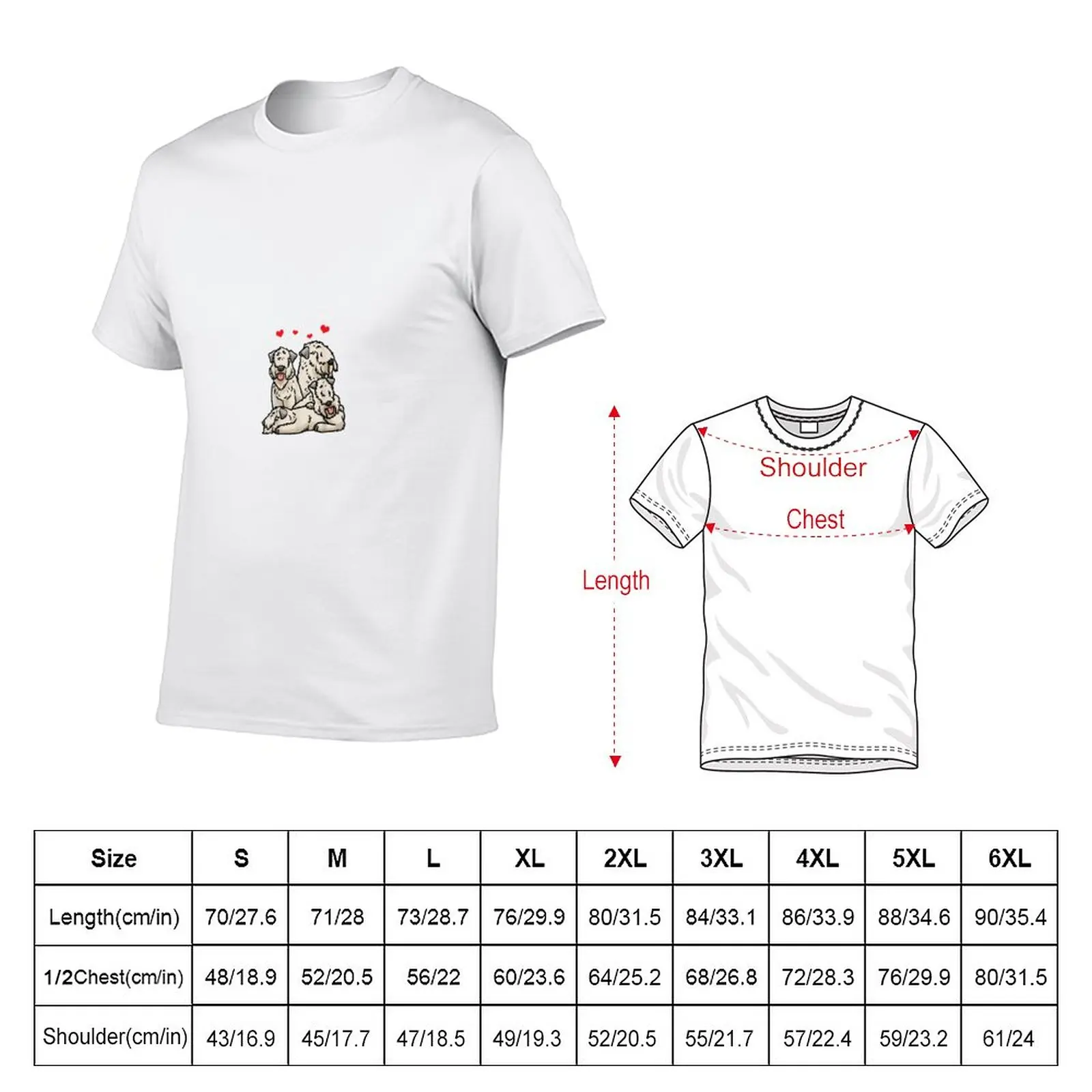 Футболка с собакой Пшеничного терьера с мягким покрытием, футболка с коротким рукавом, милые топы, быстросохнущая рубашка, футболка для мальчика, футболка для мужчин Изображение 1