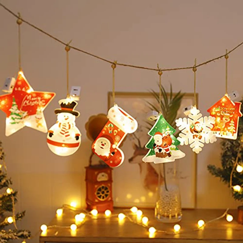 Рождественский фонарь со светодиодными беспламенными свечами Vintage Gold Candle Lantern-работает от аккумулятора Изображение 1