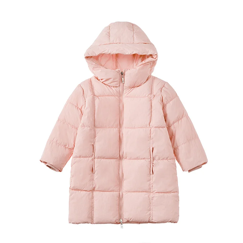 Пуховик для мальчиков, куртка, хлопковая верхняя одежда, ветрозащита 2023 года В наличии, Утепленная бархатная зимняя теплая лыжная одежда, детская одежда Изображение 1